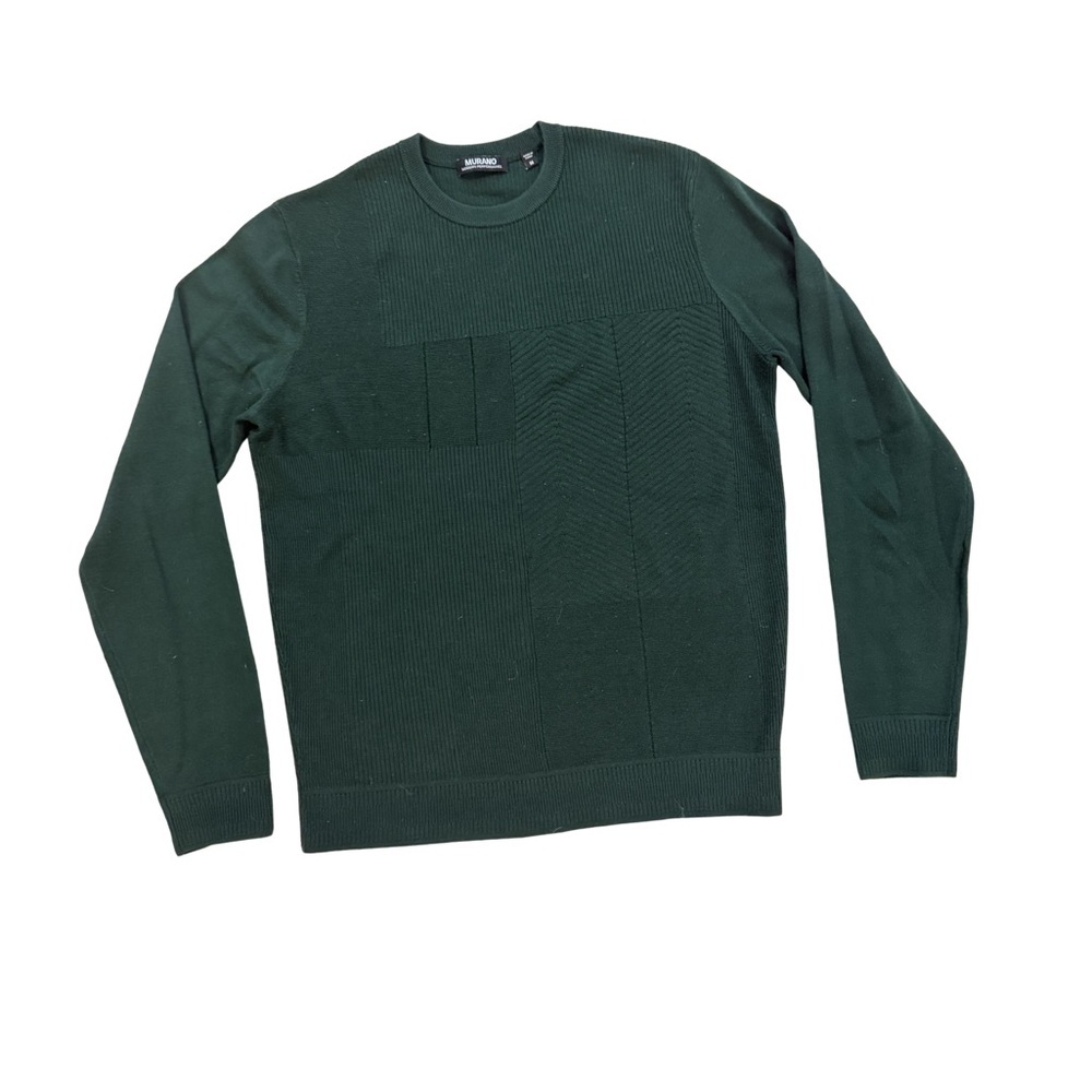 Murano Dark Green Crewneck Sweater